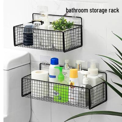 Punch-Free Bathroom Shelf for Shower Gel & Shampoo Storage