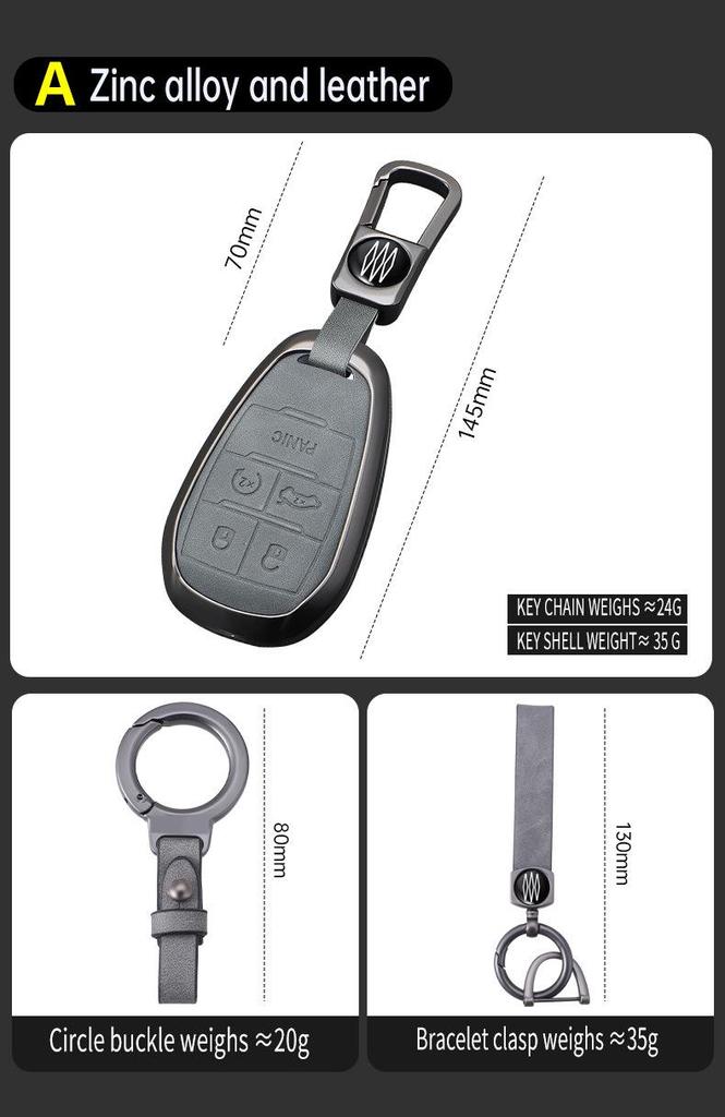 Alfa Romeo Key Case for San Vito, Tonali, Giulia, Juliet & Stelvio - Metal Package