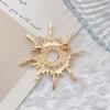New Brooch, High-end Sun Corsage, Niche High-end Brooch