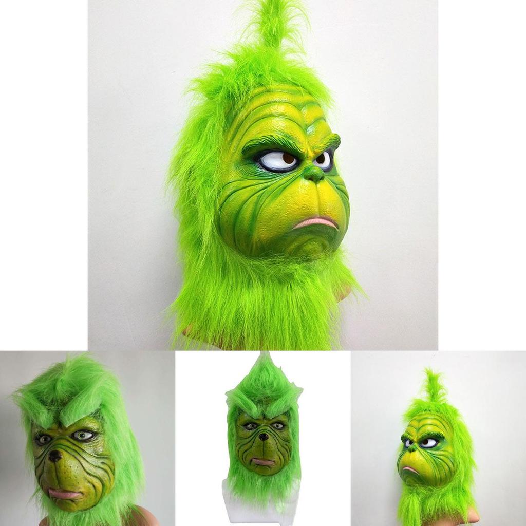 Weihnachts-Grinch-Handschuhe in Erwachsenengröße Festliche Feiertags-Party Cosplay-Requisiten