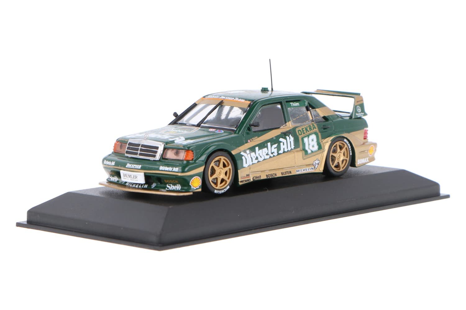 

MINICHAMPS Mercedes 190E Evo2 DTM Thiim 40112138001879 PMA 1/43 № 23141 #18 92
