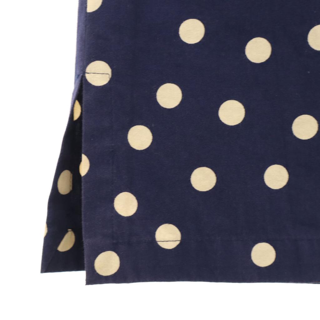 COMME des GARCONS 80s 90s Old Dot Pattern Mimole length Tight Skirt Women Used