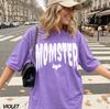 Momster Shirt, Retro Halloween Shirt, Spooky Mama Shirt, Mom Life Shirt, Funny Halloween, Tee, Spooky Season Shirt for Women