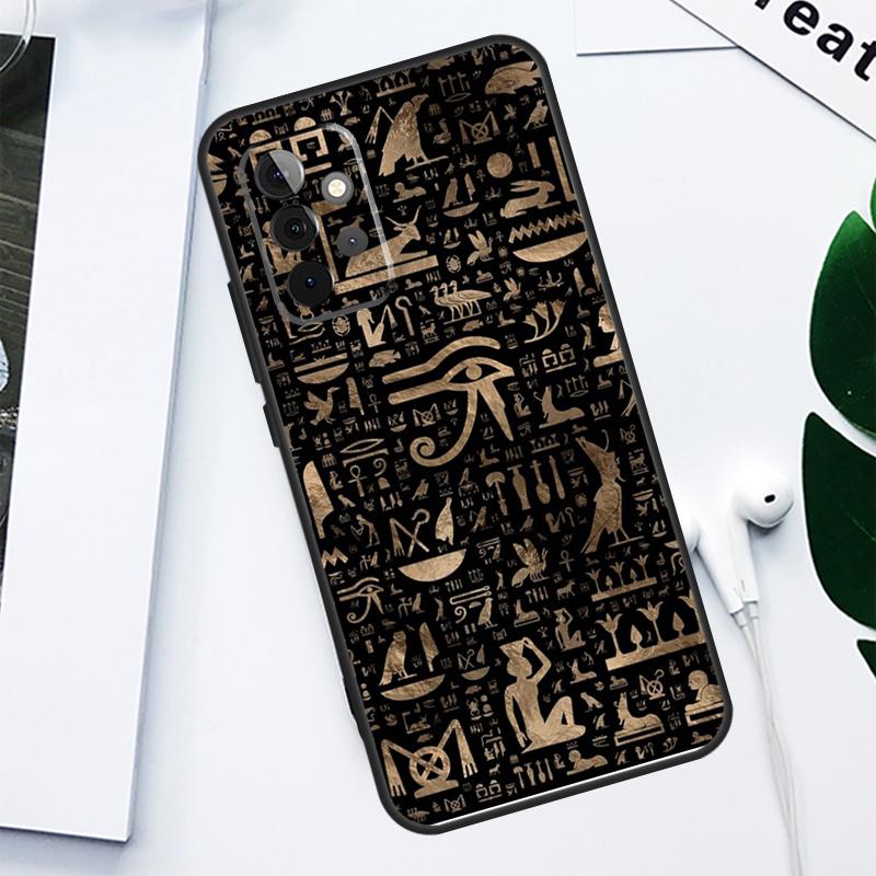 

Египет Египетский Фараон Для Samsung Galaxy A34 A54 A14 A55 A35 A15 A53 A33 A13 A05 A06 A16 A22 A32 A52 Чехол для телефона Samsung A42 5G