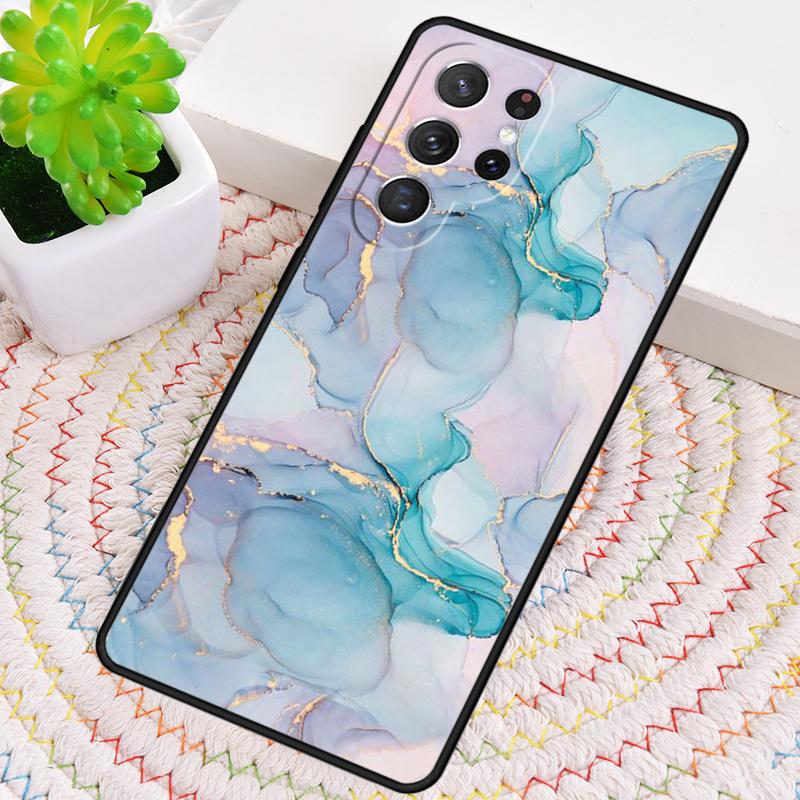 Beachy Pastel Abstract Painting Phone Case for Samsung Galaxy note 10 pro S26 Ultra S23 S24 FE S25 S21 S22 PLUS shockproof Cove
