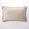 "Romie Ficelle" Reversible Removable Cushion Cover, All Sizes, Woven Cotton Gauze, Dyed with a Butterfly Effect - Romie Ficelle - Cover
