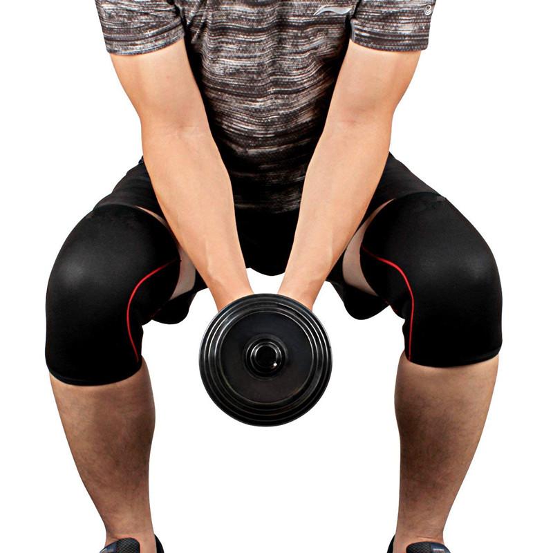 Knee Compression Knee Brace 1 Pair Compression Support and Protection for Weightlifting Exercises
