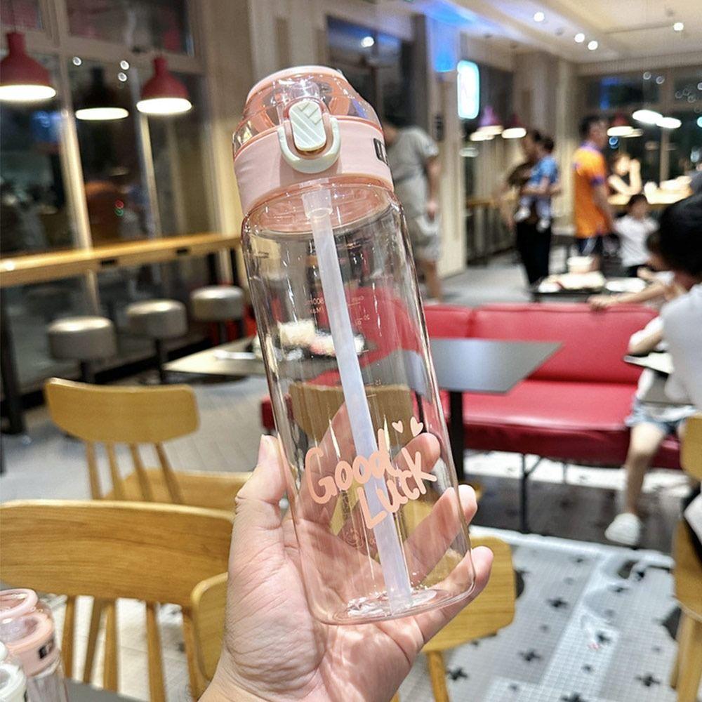 800ml Leak-Proof Summer Water Bottle Large Capacity Drinking Kettle Sports Water Cup  Outdoors