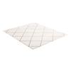 Indoor Plush Area Rugs, 2.44 X 3.05m Plush Carpet, Area Rugs Furry with Long Plushs Pile, Thick & Durable High-Pile Rug for High-Traffic Areas,