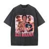 Vintage Washed Ilya Rozanov 81 Graphic T Shirts Hot Heated Rivalry Movie Fans Gift Tshirt Mens 100 Cotton Short Sleeve Tshirt