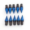 Universal/Red Motorcycle Spike Bolts Windscreen Fairings-License Plate M5 5mm