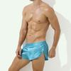 Men's Solid Color Ruffled Briefs Sexy Front Slit Briefs Thin Fashion Breathable Intimate Underwear