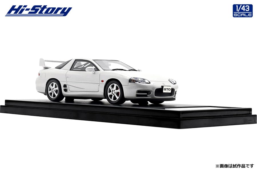 INTERALLIED Hi Story Mitsubishi GTO TWIN TURBO Galaxy White Finished Product 1/43 (1998)