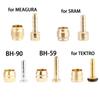 MEROCA 4/10/20set Mountain Bike Oil Needle Hydraulic Brake Olive Head For SHIMANO BH90 BH59 SRAM MAGURA TEKTRO Cycling Parts