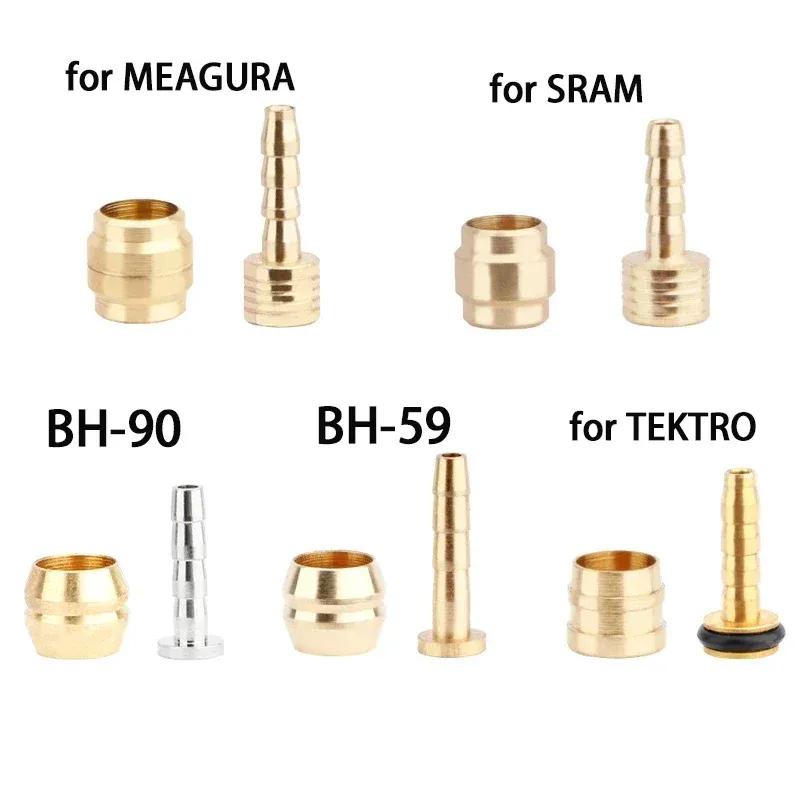MEROCA 4/10/20set Mountain Bike Oil Needle Hydraulic Brake Olive Head For SHIMANO BH90 BH59 SRAM MAGURA TEKTRO Cycling Parts