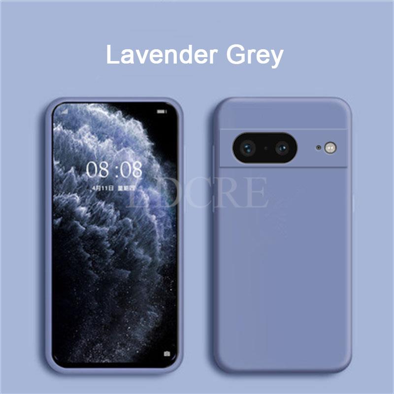 For Google Pixel 8 Case Liquid Silicone Coque For Pixel 8 Pro 7A 7 Pro 6 6A 7A 8A Cover TPU Fundas Protective Case Pixel 8 Cover
