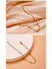 Japanese & Korean-Style Minimalist Women's Bracelet with Single Diamond Design