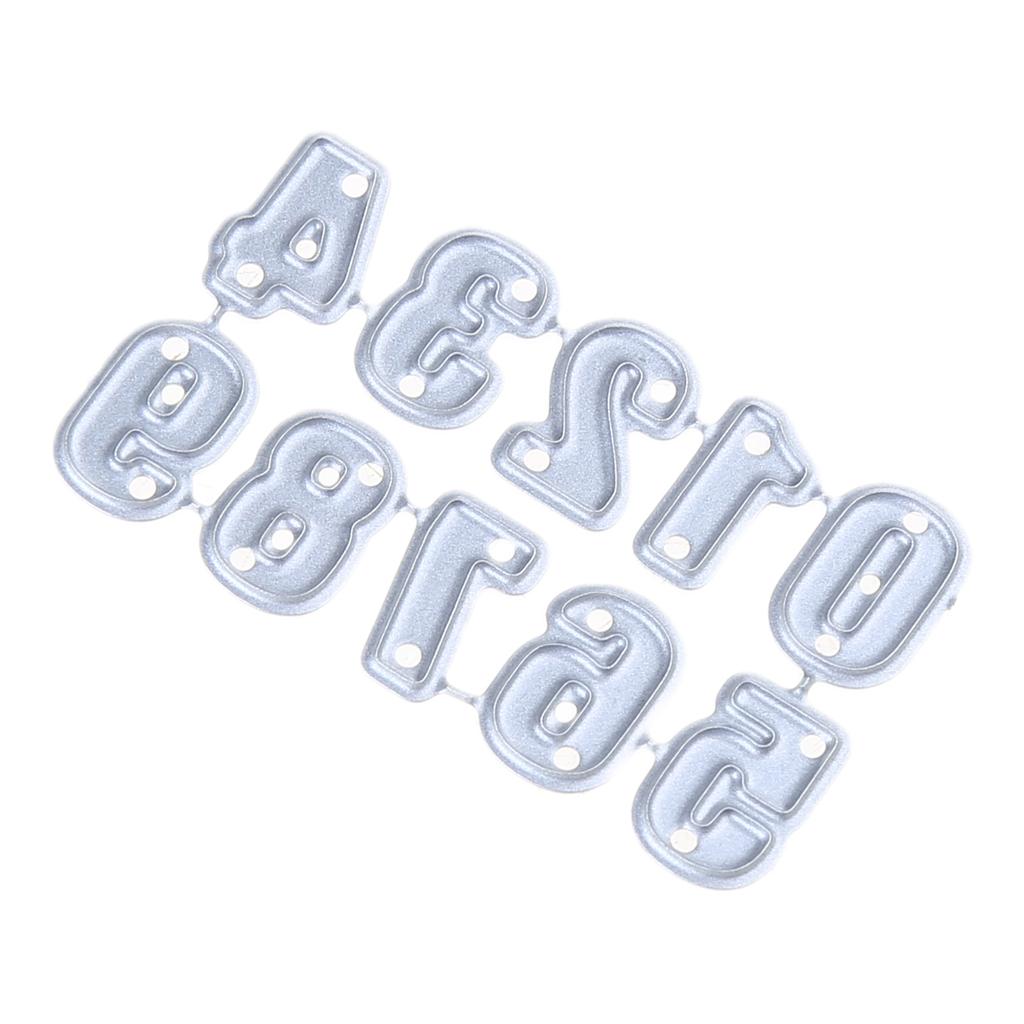 Zahlen Stanzformen 0 bis 9 DIY Scrapbooking Album Papier Kartenherstellung Dekorationswerkzeug für Kinder Erwachsene Spaß machen