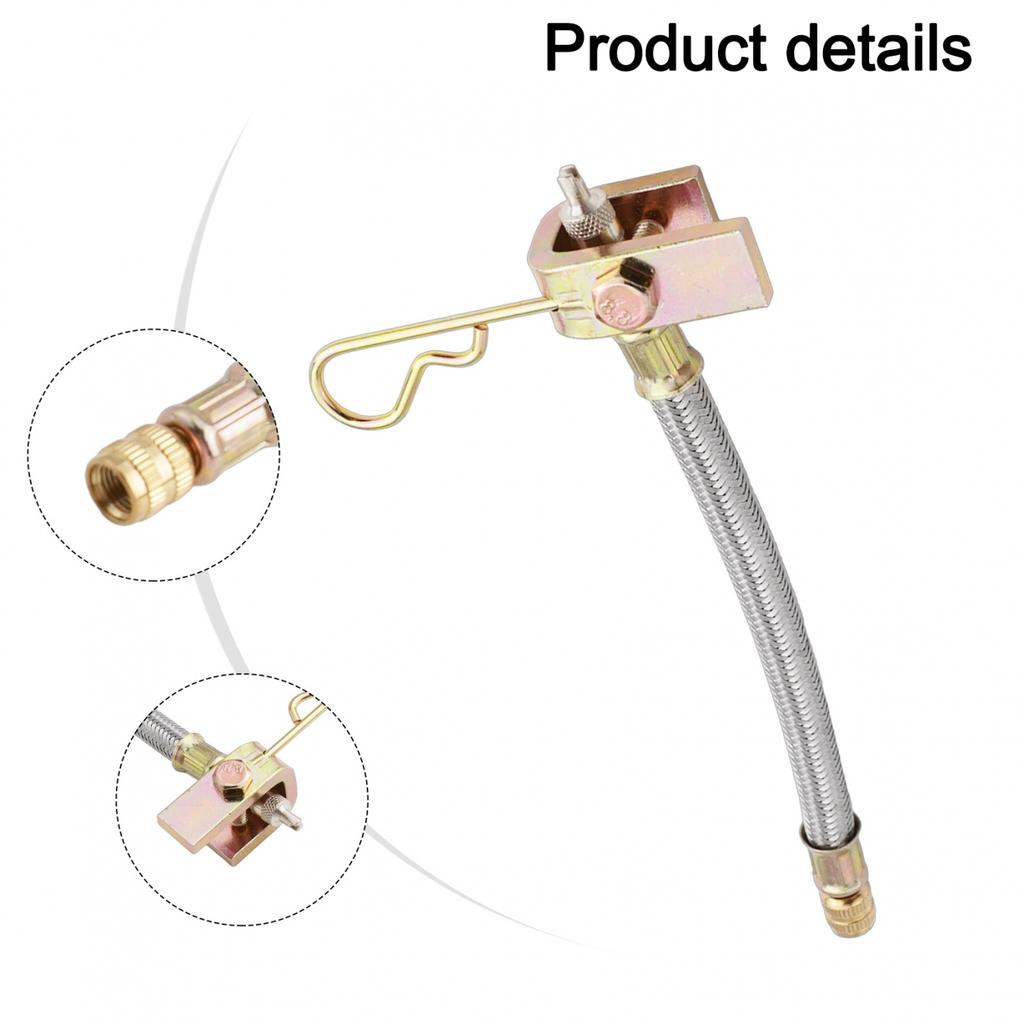 2Pcs Valve Stem Flexible Extension Dually Tire Valve Stem Extenders Adaptor