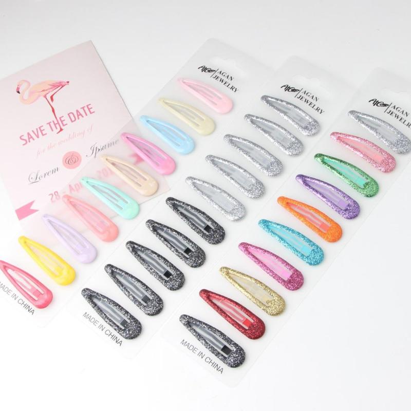 Sponka na kapající barvu, mastný prášek, sponka na kapající epoxidovou barvu, BB sponka, dětská sponka do vlasů, pokrývka hlavy