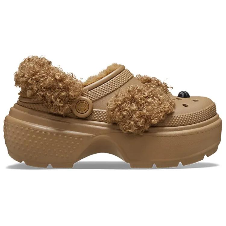 Crocs Simple Versatile Clogs Women Footwear Brown 210690-2EY