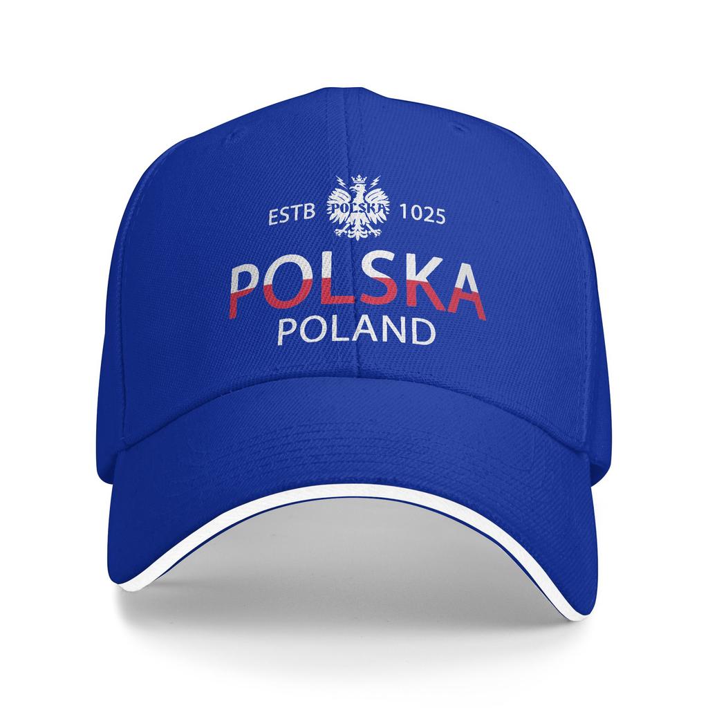 Polish Eagle Polska  Sun Baseball Cap Summer Couple Women  Design Trucker Hat Breathable y2k Funny Hunting Camping Baseball Caps