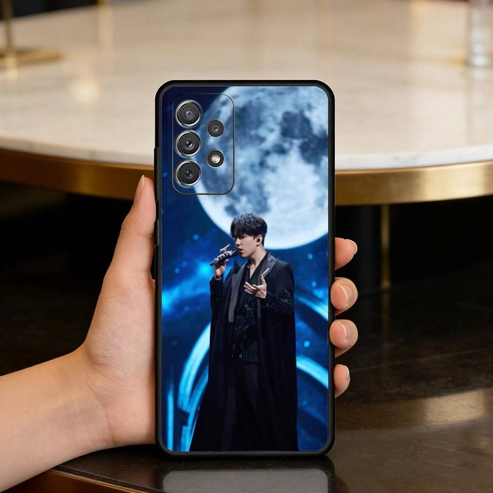 D-Dimash K-Kudaibergen Phone Case For Samsung Galaxy A73,A72,A71,A70,A53,A52,A51,Soft Silicone Black Cover