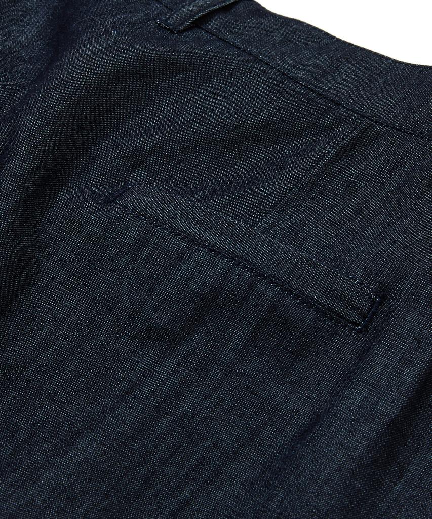 Penfield Laser Cutting Embroidery Skirt Indigo_Fs2Ws43F