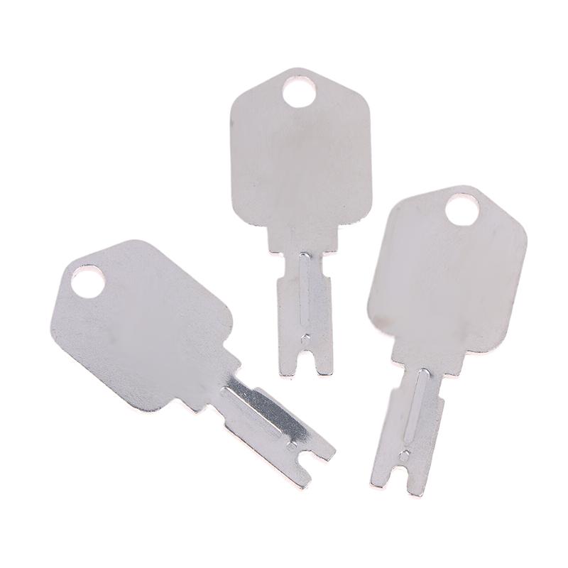 1/3/5Pcs For 166 186304 Forklift Key For Heavy Duty Equipment Keys For Excavator Dozer Loader Backhoe Starter A214062 5133504