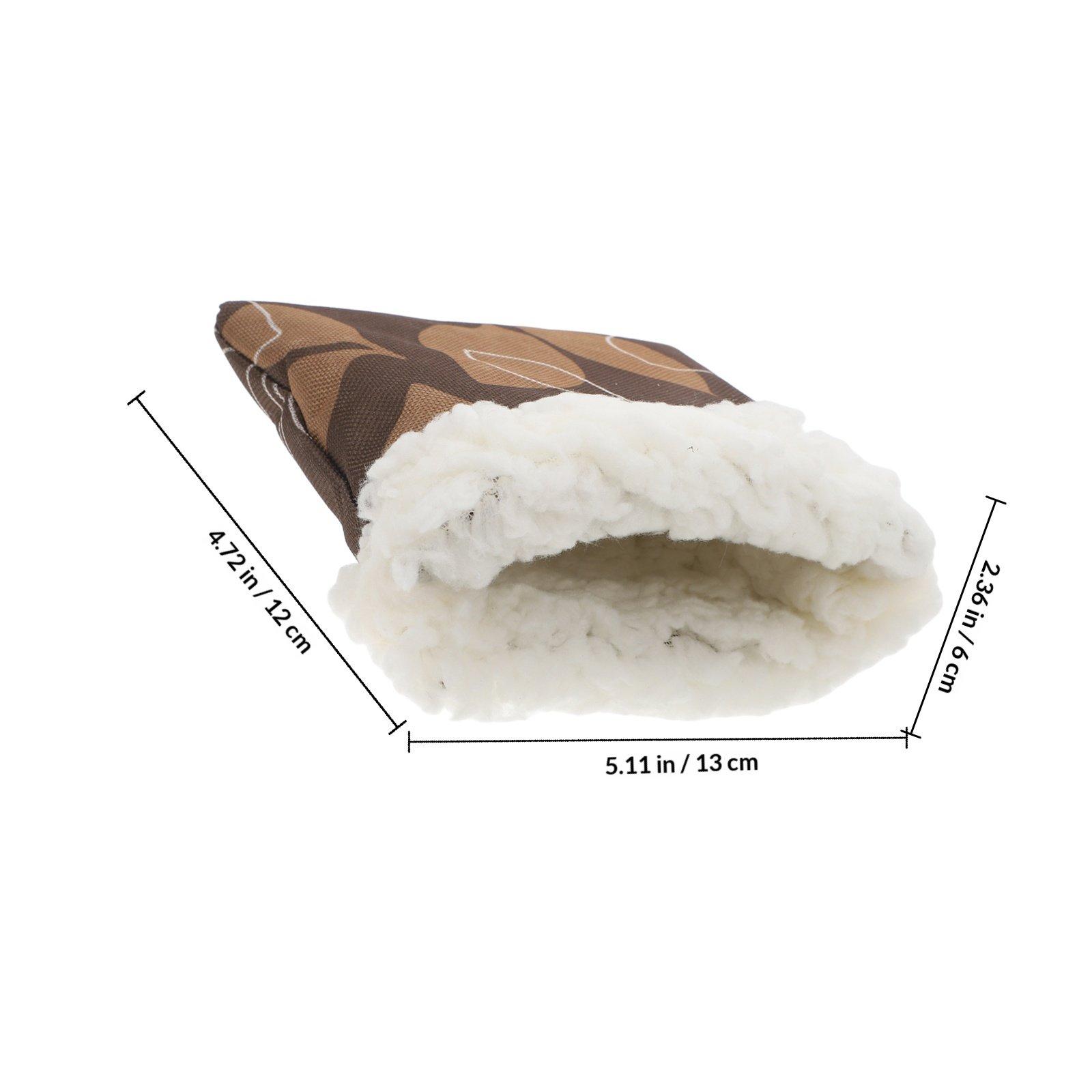 

Warm Pet Sleep Sack Sleeping Bag for Small Pets Hamsters Rabbits Wrap Blanket Nest Mat Sleeping Mat Random Color