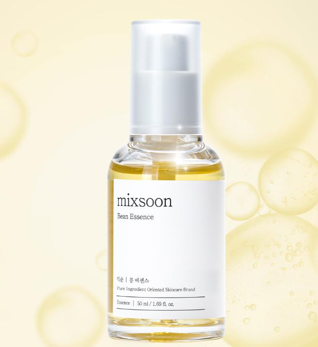 mixsoon Bean Essence 50ml – Hydrating & Exfoliating Essence from Korea