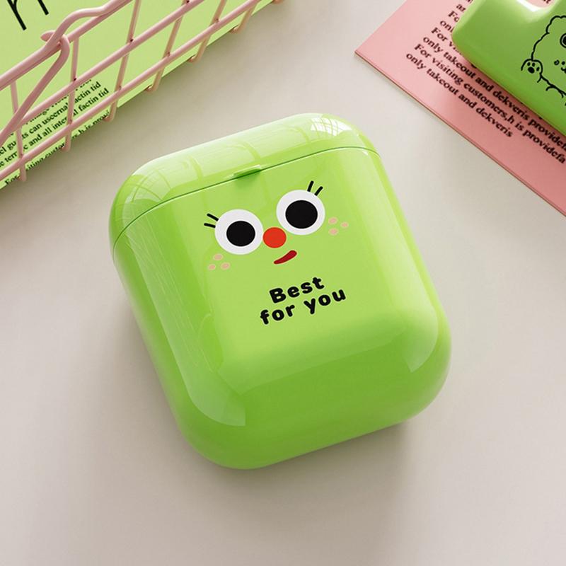 1Pcs Plastic Dopamine Storage Box Cute Small Data Cable Organizer Lightweight Sealed Lipstick Storage Box Students
