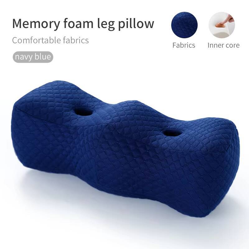 

Wave Shape Knee Leg Support Elevation Memory Foam Foot Rest Pillow Leg Foot Raiser Pillow Support Cushion Massage Support Body