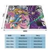 Yu Gi Oh Card Dark Magician Blankets Soft Warm Flannel Throw Blanket Bedspread for Bed Living Room Picnic Travel Home Couch