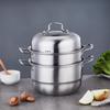 Yibo 3-Layer Stainless Steel Steamer Pot