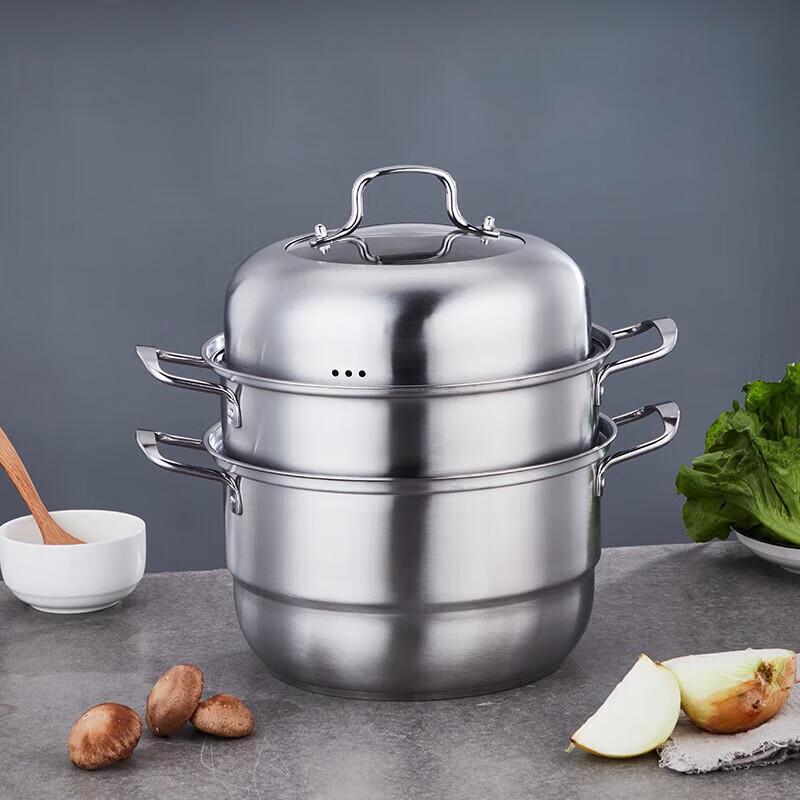 Yibo 3-Layer Stainless Steel Steamer Pot