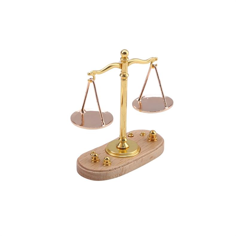 Vintage Doe-het-zelf Handgemaakte Bureau Ornament Accessoires Balansschaal Gewicht Slinger Display Decoratie