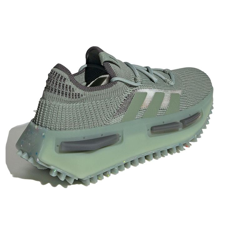 Adidas NMD_S1 Silver Green Men Sneakers Grey-Six Focus-Olive IE9550