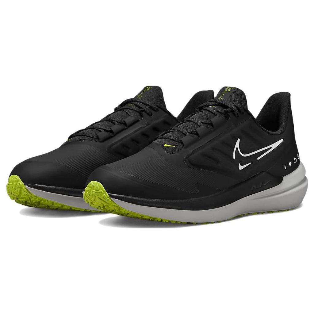 Nike Air Winflo 9 Shield Black White Volt Men Sneakers Dark-Smoke-Grey DM1106-001