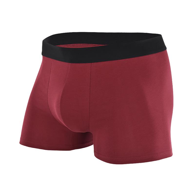 Men's Pure Cotton Breathable Boxer Briefs