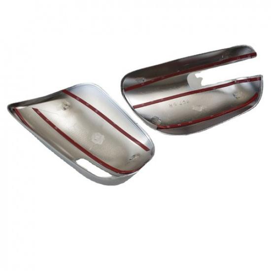 Side Door Mirror Cover Trim For Toyota Corolla Fielder 2009-2012 Chrome 2pcs