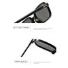 Małe kwadratowe okulary przeciwsłoneczne z soczewkami UV400, lekkie, unisex, markowe designerskie okulary przeciwsłoneczne do jazdy, na zewnątrz