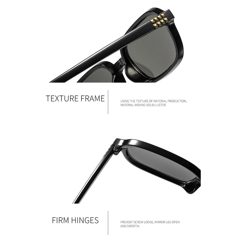 Małe kwadratowe okulary przeciwsłoneczne z soczewkami UV400, lekkie, unisex, markowe designerskie okulary przeciwsłoneczne do jazdy, na zewnątrz