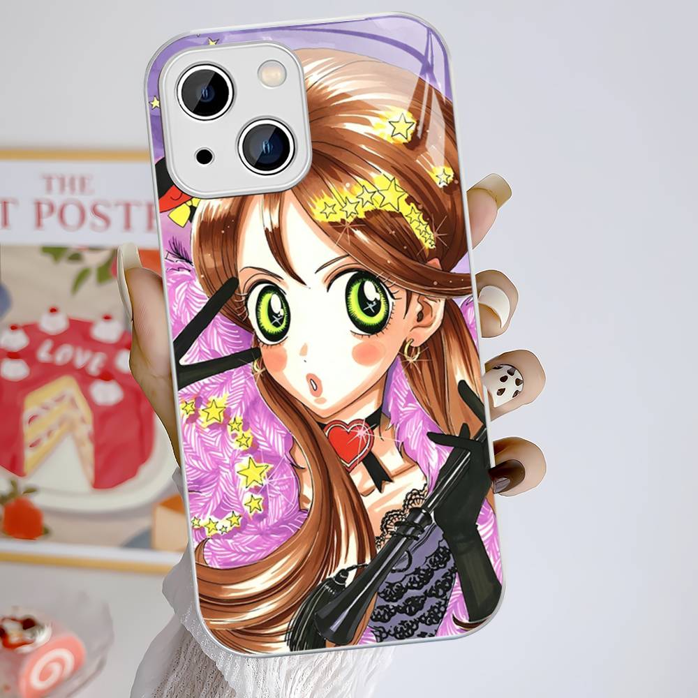 Anime Sugar Sugar Rune For IPhone 14 13 12 Mini 11 Pro XS Max X XR 14 Plus Tempered Glass Cover
