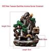 Retro Resin Backflow Incense Burner for Home and Tea Ceremony