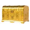 1Pc Retro Treasure Box With Lock Toys For Party Favors Props Decoration Pirate