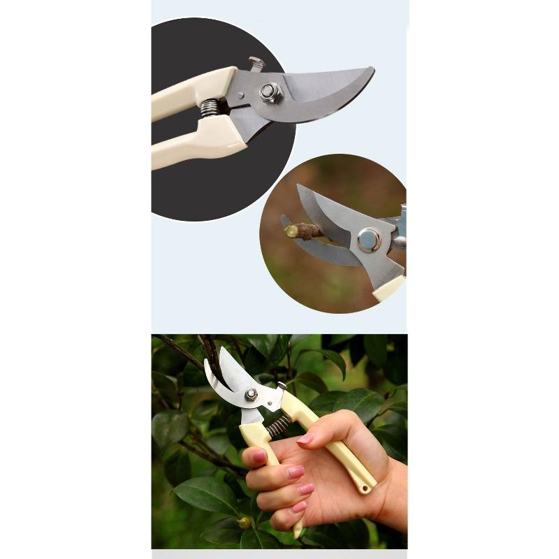 Strong Stainless Steel Pruning Shears, Specially Designed for Pruning Thick Branches and Fruit Picking In Orchards