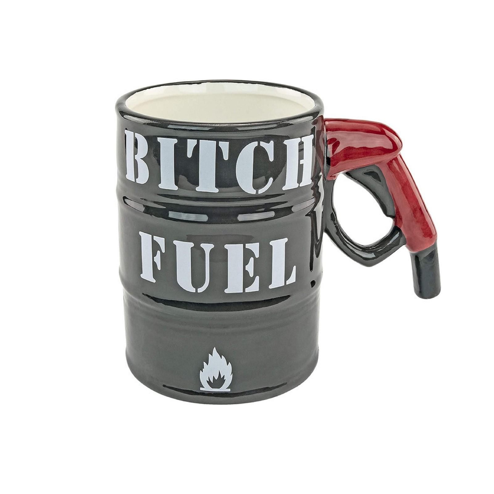 

Масляная бочка Топливо Ручка Керамическая чашка для кофе и чая Масляная бочка Керамическая кружка One Size