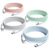 Compatible with Apple PD Fast Charging Braided Data Cable, Dual-ended Type-C 66W Mobile Phone Charging Cable