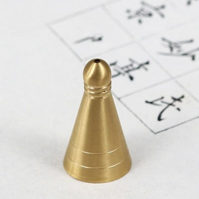 

Латунная форма для башенного благовония основного цвета/Инструменты для благовоний, ложка, лопатка, совок, ручная работа, форма для конусного благовония обратного потока